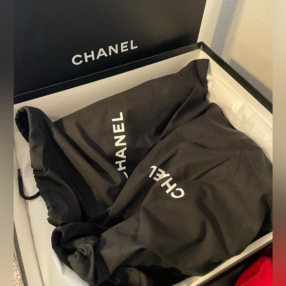 CHANEL suede calfskin lace up ankle boot dark beige 38 - Picture 9 of 15